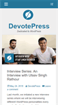 Mobile Screenshot of devotepress.com